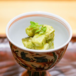 豪龍久保 - 原木椎茸と粟麩と鮑