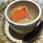 銀座 盡 - キンキ、シャンパン、ホタテのスープ～
      