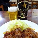 倉井ストアー - 大瓶450円と共に