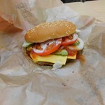 BURGER KING - アボカドサルサWHOPPERセット 990円（税込）