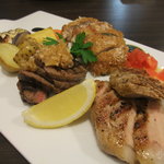 La Bonta - 予約時にお願いしたお肉料理（ヒレ・イベリコ・カツ）