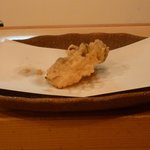 天ぷら　安住 - しめじ