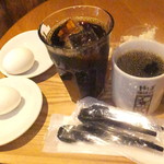 やば珈琲店 - モーニングスタンダードセットとドリンク【２０１８年４月】