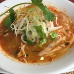 タイ料理 アンスマリン - 今回はトムヤムラーメン