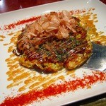 鉄板焼 織部 - 豚玉