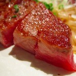 鉄板焼 織部 - 厳選仙台牛のサーロインステーキ 