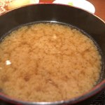 めしの助 - お味噌汁もネギ抜きです