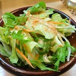 鳥すけ - コースのサラダ