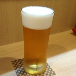 鳥すけ - 生ビール