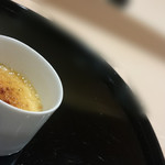 鮨 田なべ - クリームブリュレ