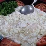 青龍 - ⑥カニと卵白の炒め物