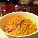 伊太利亜亭 - カルボナーラ大盛2011.6