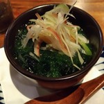 銀座 いっぱし - あおさたっぷり豆腐