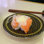はま寿司 - ◆オニオンサーモン（90円+税）