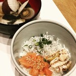 日本酒バー オール・ザット・ジャズ - 三色丼