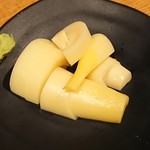 炭火串焼 初代バッジョ - 竹の子刺身