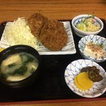 高はし - ミンチカツ定食