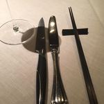 GIAGGIOLO GINZA - サラダにお箸