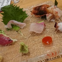 いわ志 本店 - お刺身盛り合わせ