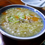 民宿ふじや - 蕎麦の実雑炊