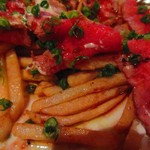 ジュイップ - ローストビーフの下にはフレンチフライが。