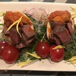 KATSUO  - 最強の煮玉子（2個）780円。