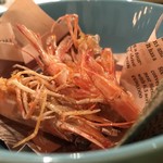 KATSUO  - 殻は揚げてくださいます。