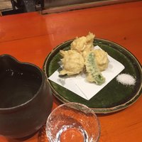 魚竹 - 白子天ぷらと獺祭の純米大吟醸！