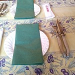 アンティカ オステリア バーチョ - テーブルセット