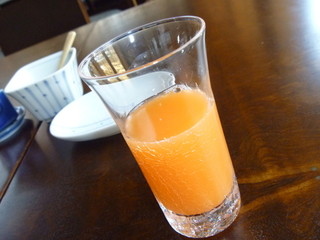 日本料理 嘉助 - 野菜ジュース。