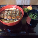 森本うなぎ - うなぎ丼（中）1,500円