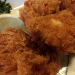 仁亭 - ヒレ揚げかつアップ