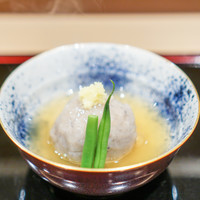 八寸 - 蓮根饅頭