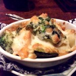 ユメキチ 神田 - 野菜のオーブン焼き.JPG