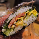 藍風珈琲店 - スパムおにぎり