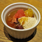 藍風珈琲店 - あんみつ