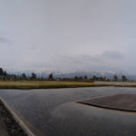 かんずり - ゑしんの里記念館から見た妙高山1