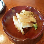 しらすや 腰越漁港前店 - タケノコの刺身