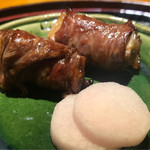 まる富 - 岩手南肉のカイノミ、筍、山芋