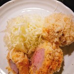 雪室熟成豚シャ豚ブリアン２個定食＠3200円