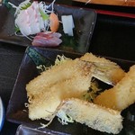 魚料理専門店 わかせい - ミックスフライのアップ！
