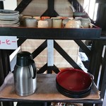 魚料理専門店 わかせい - そうそうこちらはコーヒーがセルフサービスにいただけます！(⌒‐⌒)