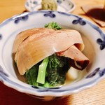 祇園ろはん - 『菜の花辛子和え』様（500円）