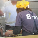 青竹手打ラーメン 日向屋 - 飯塚ｸﾝの湯切り！