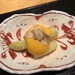 Yumeusagi - ホワイトアスパラの黄身酢掛け