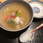 Yumeusagi - 鮎魚女と金目鯛の蒸しもの 餡掛け風味で