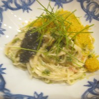 はらまさ - フォアグラ、カラスミ、キャビア、毛蟹の素麺