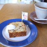 のこのこ - パウンドケーキとドリンク 870円（税込み）（2018.04）