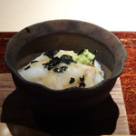 菊鮨 - ◆桜鱒の温かい鮨