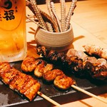 うな串 焼鳥 う福 恵比寿